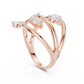 Crossover Claw Minimal Ring